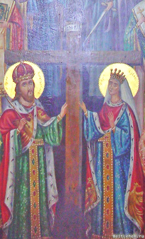 Святая Елена Равноапостольная и Император Константин I Великий